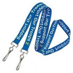 Custom Event 3/4" Lanyards Micro Weave or Ultra Weave Polyester (Screen Printed)
