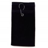 Custom The Dryer Regulation Golf Towel - Black, 16.0