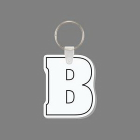Custom Key Ring & Punch Tag - Letter "B"
