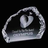 Custom Horizontal Golf Iceberg Award, 5