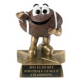 Custom Resin Football Trophy (4")