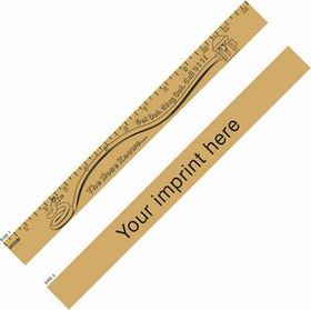 Custom Get Out/ Stay Out "U" Color Ruler (Fire Safety)