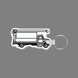 Custom Key Ring & Punch Tag - Utility Truck