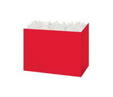 Custom Red Small Basket Box, 6 3/4