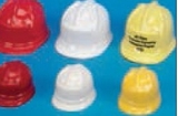 Custom Plastic Construction Hat Accessory For Stuffed Animal (Medium)