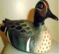 Custom Rubber Distinctive Duck, 6 1/4" L x 2 3/4" W x 2 1/4" H