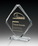 Custom Tetrad Glass Crystal Award, 6 1/2" W x 6 1/2" H x 2" D, Price/piece