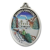 Custom 3D Gallery Print Collection Full Size Ornament (Memories Are Keepsakes), 2.25