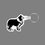 Custom Punch Tag W - Collie Dog, Price/piece