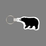 Custom Key Ring & Punch Tag - Bear Tag With Tab