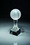 Custom Crystal Basketball Trophy- 10 1/4" h, Price/piece