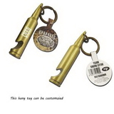 Custom Bullet Bottle Opener Keychain