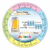 Custom Blood Alcohol Concentration Wheel Calculator (4.25