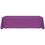 8' Blank Solid Color Polyester Table Throw - Plum, Price/piece