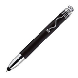 Custom Erixson Banner Pen/Stylus - (5-6 weeks) Black