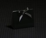 Custom Gloss Black Purse Style Gift Bag (4.5