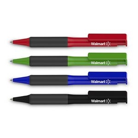 Custom Click Action Ballpoint Pen, 5 3/8" L x 1/2" D