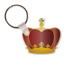 Custom Crown Key Tag