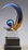 Custom Super Achievement Glass Art Award (10"), Price/piece