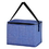 Custom Crosshatch Non-Woven Lunch Bag, 9 3/4" W x 7" H x 5" D, Price/piece