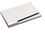 Custom Aluminum Business Card Case/ Holder, 3.66" L x 2.36" W x 0.19" Thick, Price/piece