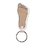 Custom Foot Symbol Key Tag, Price/piece