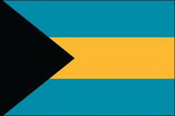 Custom Cotton Mounted No-Fray Bahamas UN O.A.S Flag of the World (4