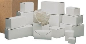 Custom White Giftware Box (3"X3"X2")
