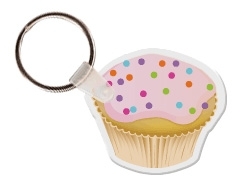 Cupcake Key Tag
