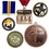 Custom Die Cast Medal or Charm (1-1/4"), Price/piece