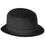 Custom Black Velour Derby Hat, Price/piece