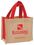 Custom The Small Natural Two Tone Jute Tote Bag, Price/piece