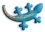 Custom RF362 - Reflective Salamander Shape Stickers, Price/piece