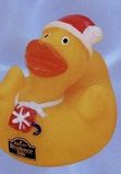 Custom Xmas Duck w/ Gift Box Holiday Event Ducks