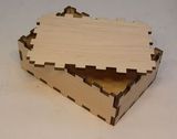 Economy - Laser Cut Custom Wooden Boxes - Puzzle Lift Off Lid, 4