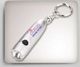 Custom Silver Flashlight Key Holder