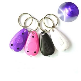 Custom Mini LED Light Keychain, 1 3/4" L x 1" W