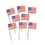 Custom United States Flag Picks, 2 1/2" L, Price/piece