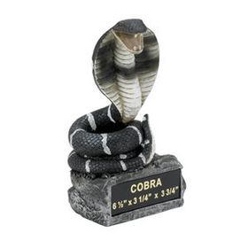 Custom Cobra School Mascot w/ Plate