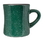 Custom 10 Oz. Vitrified Cancun Diner Mug (Green campfire), Price/piece