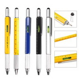 Custom 6 in 1 Multi Functional Engineer Tool Pen, 5.9
