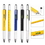 Custom 6 in 1 Multi Functional Engineer Tool Pen, 5.9" L x 0.39" W, Price/piece