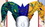 Custom Foam Full Color Mardi Gras/ Jester Headpiece, Price/piece
