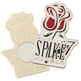Custom Lapel Pin Badge - Die Struck Iron Soft Enamel Magnet Backing (1 1/4