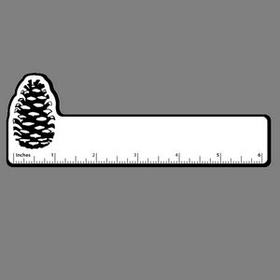 Custom Pine Cone 6 Inch Ruler