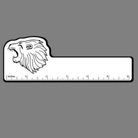 Custom Lion (Head) 6 Inch Ruler