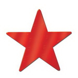 Custom Foil Star Cutouts, 12