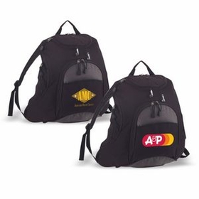 Adventure Backpack, Promo Backpack, Custom Backpack, 11" L x 16.5" W x 7" H