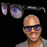 Custom Big Blue Eye Billboard Sunglasses
