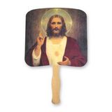 Custom Religious Hand Fan - Jesus Religious Hand Fans
